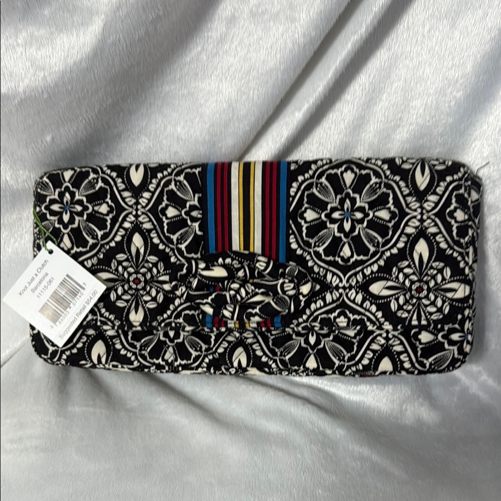 🖤NWT Vera Bradley Knot Just a Clutch - Barcelona Bag🖤